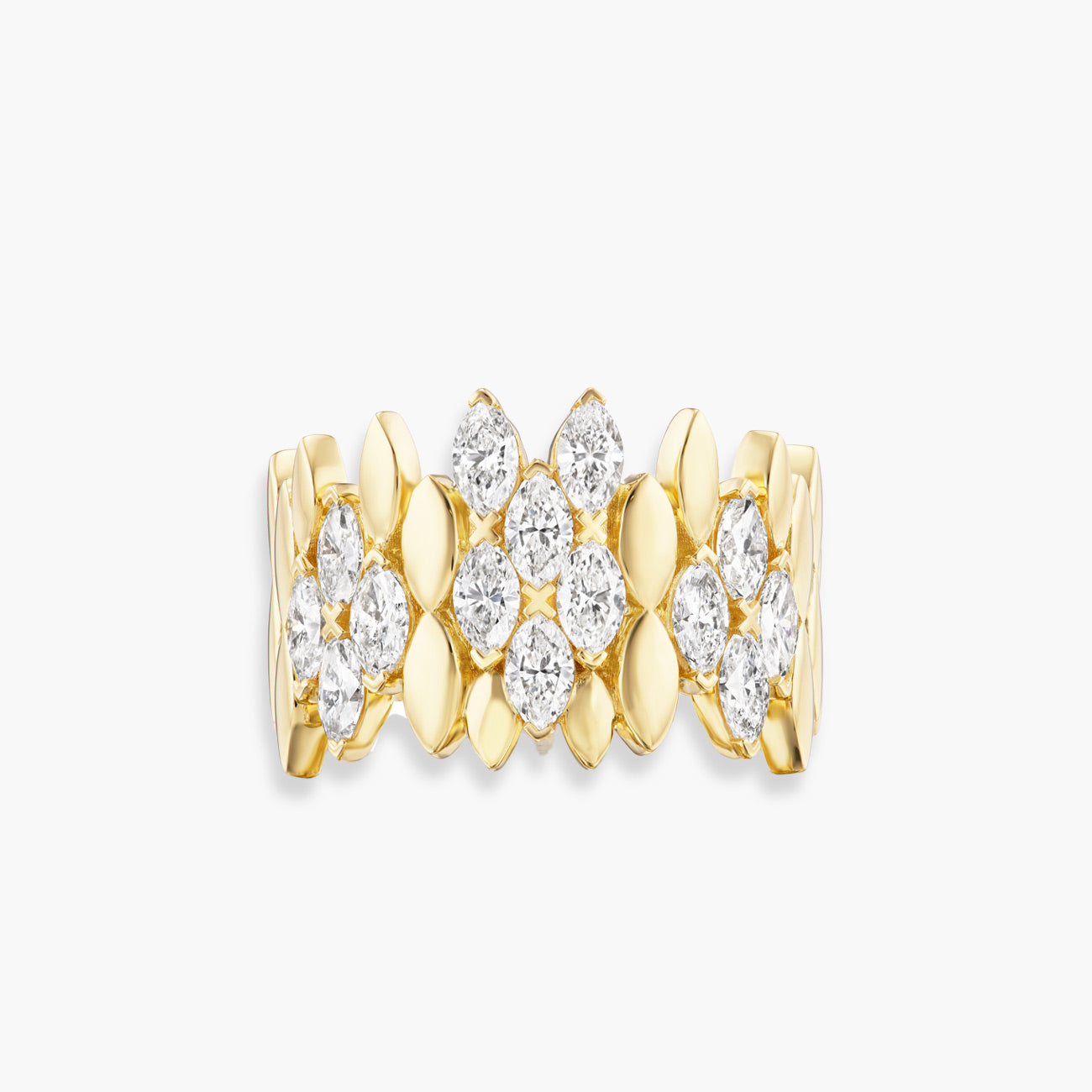 Fancy-Shaped Marquise Diamond Ring