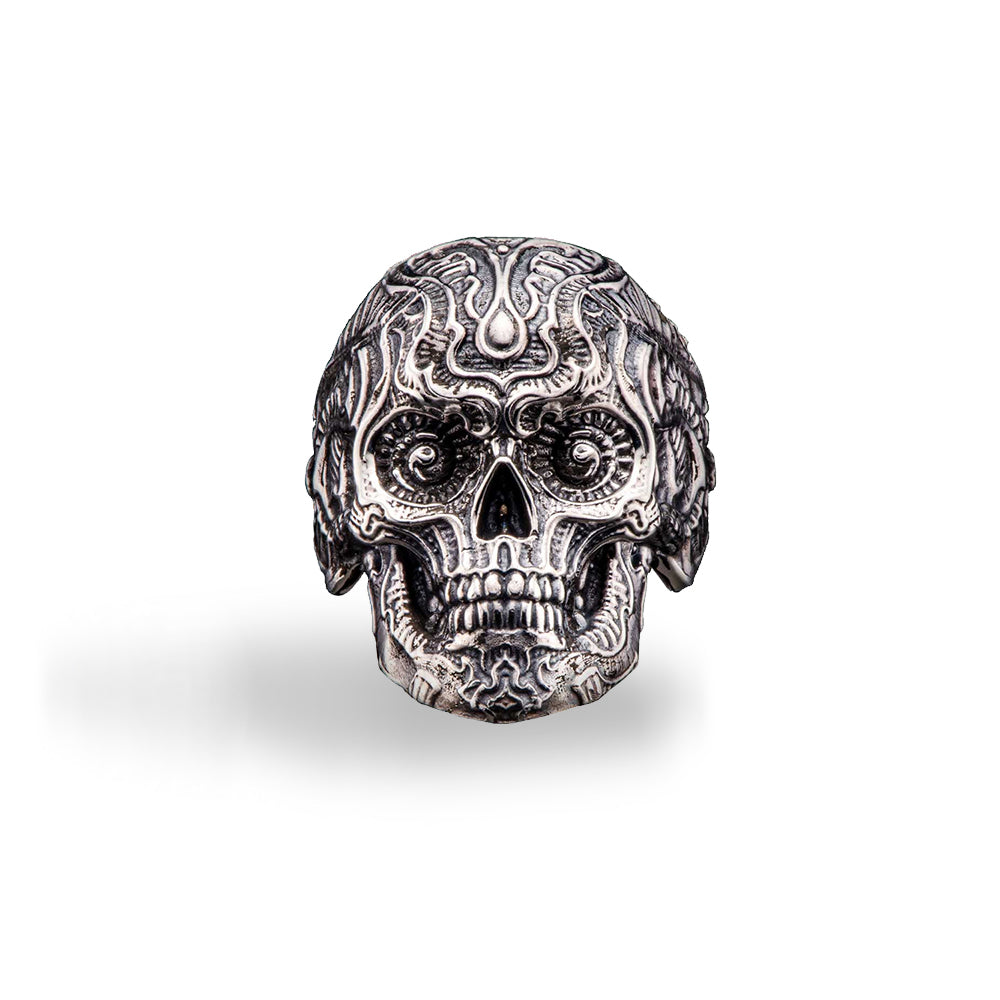 William Henry Calavera Skull Ring