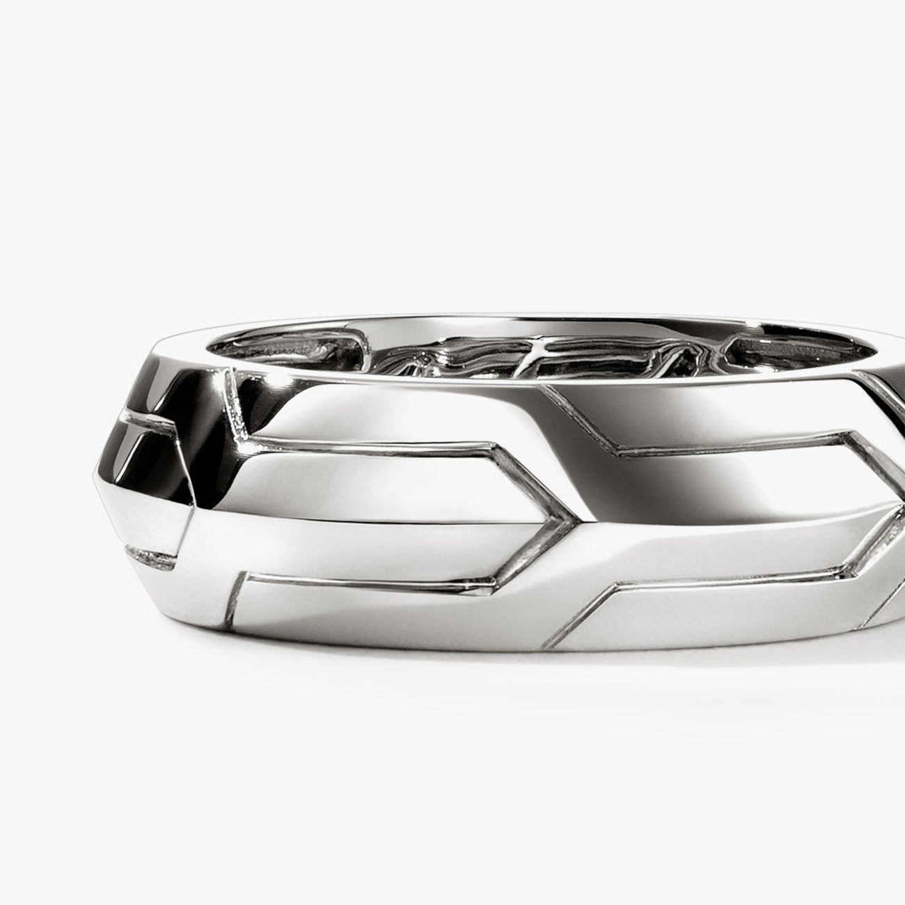 John Hardy Icon 50 Silver Ring - 7mm