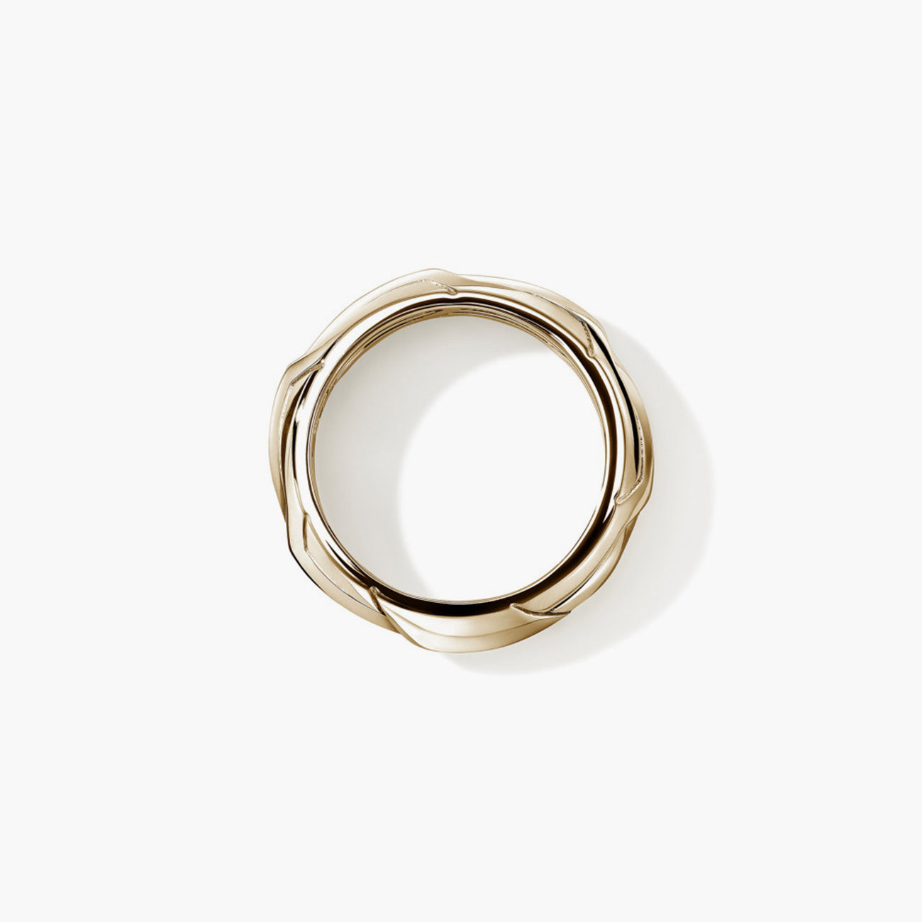 John Hardy Icon 50 14K Yellow Gold Band Ring - 5mm