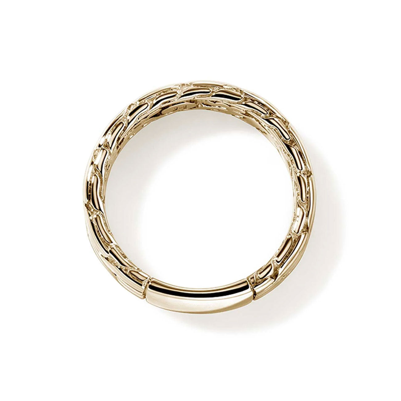 John Hardy 8mm Carved Chain Band