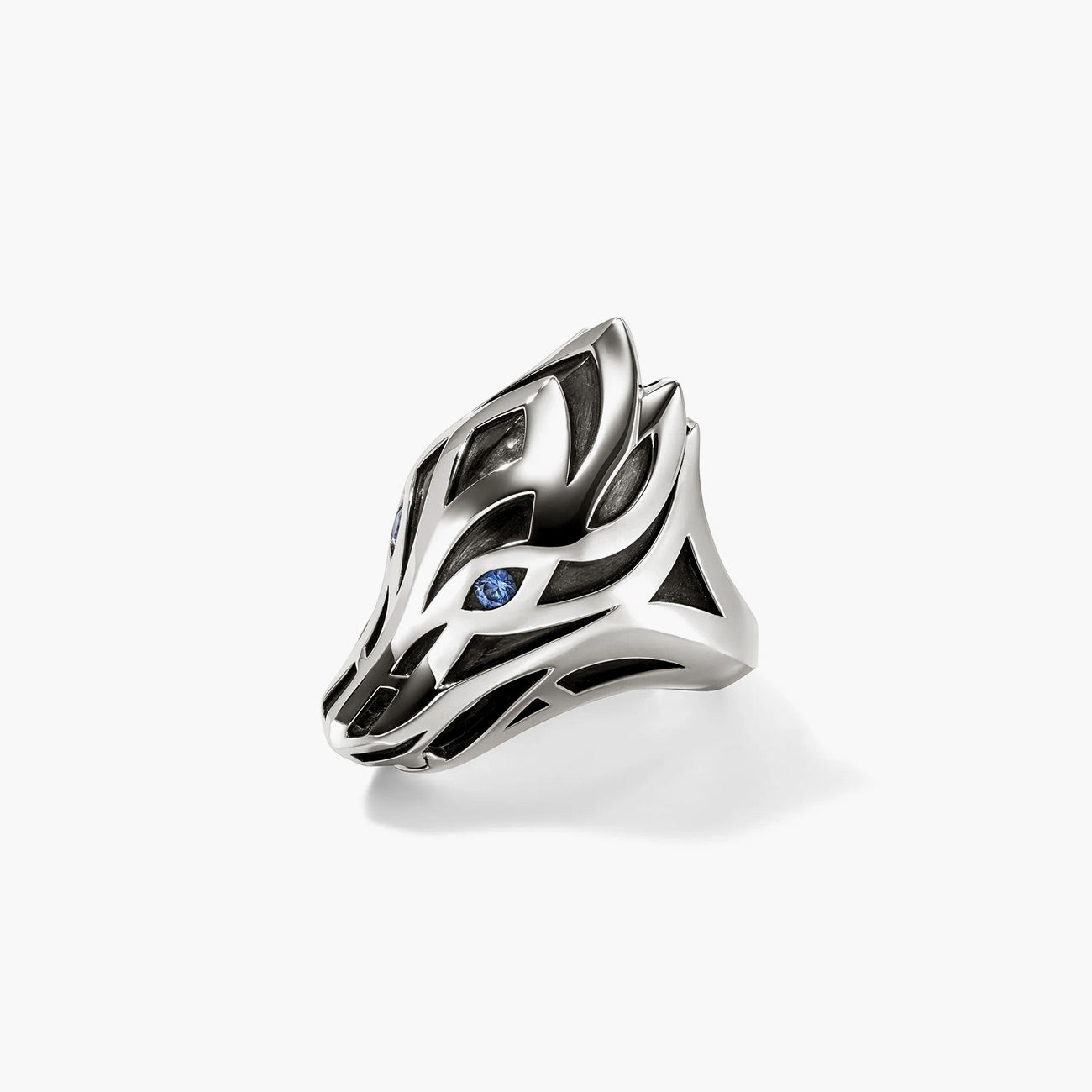 John Hardy Naga Large Silver Ring