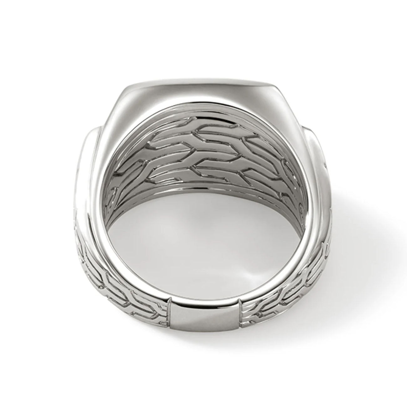 John Hardy Black Onyx Signet Ring