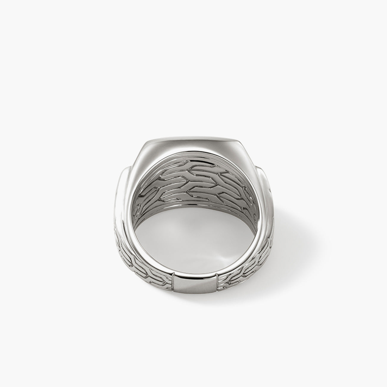 John Hardy Lapis Lazuli Silver Signet Ring