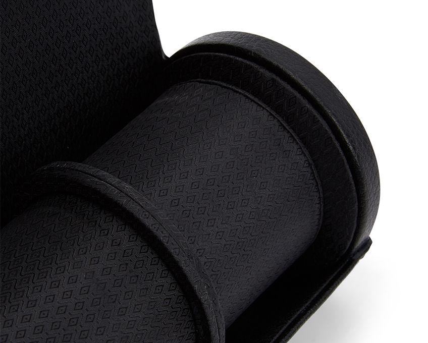 WOLF Roadster Triple Watch Roll - Woodgrain