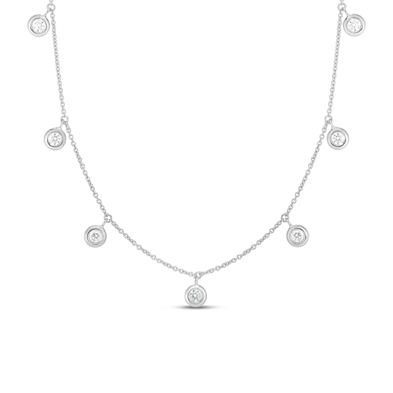 Roberto Coin Seven Diamond Necklace