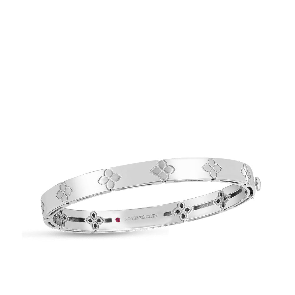 Roberto Coin Love In Verona Medium Flower Bangle