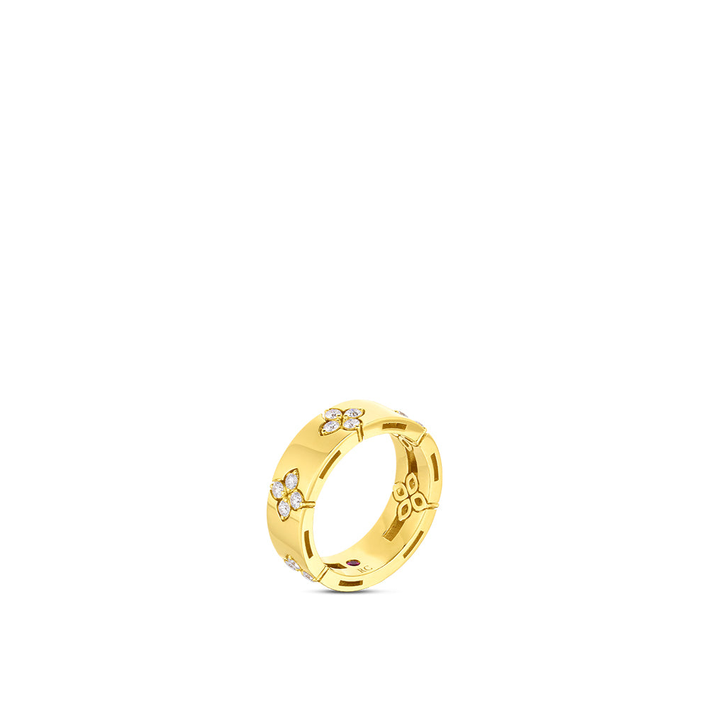 Roberto Coin Verona Diamond Flower Ring