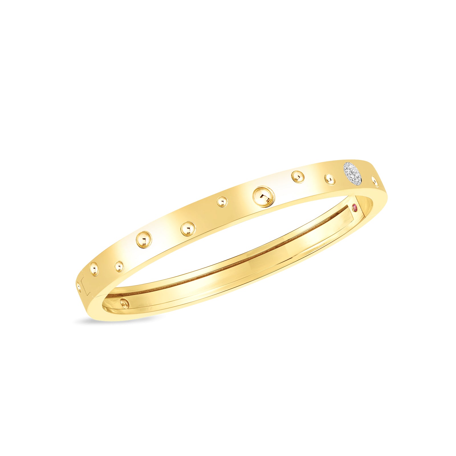 Roberto Coin Pois Moi Luna Diamond Bangle