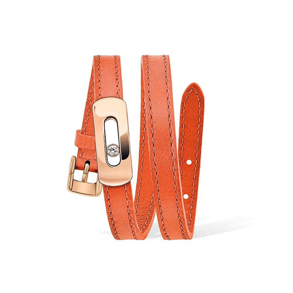 Messika My Move Rose Gold Motif Bracelet