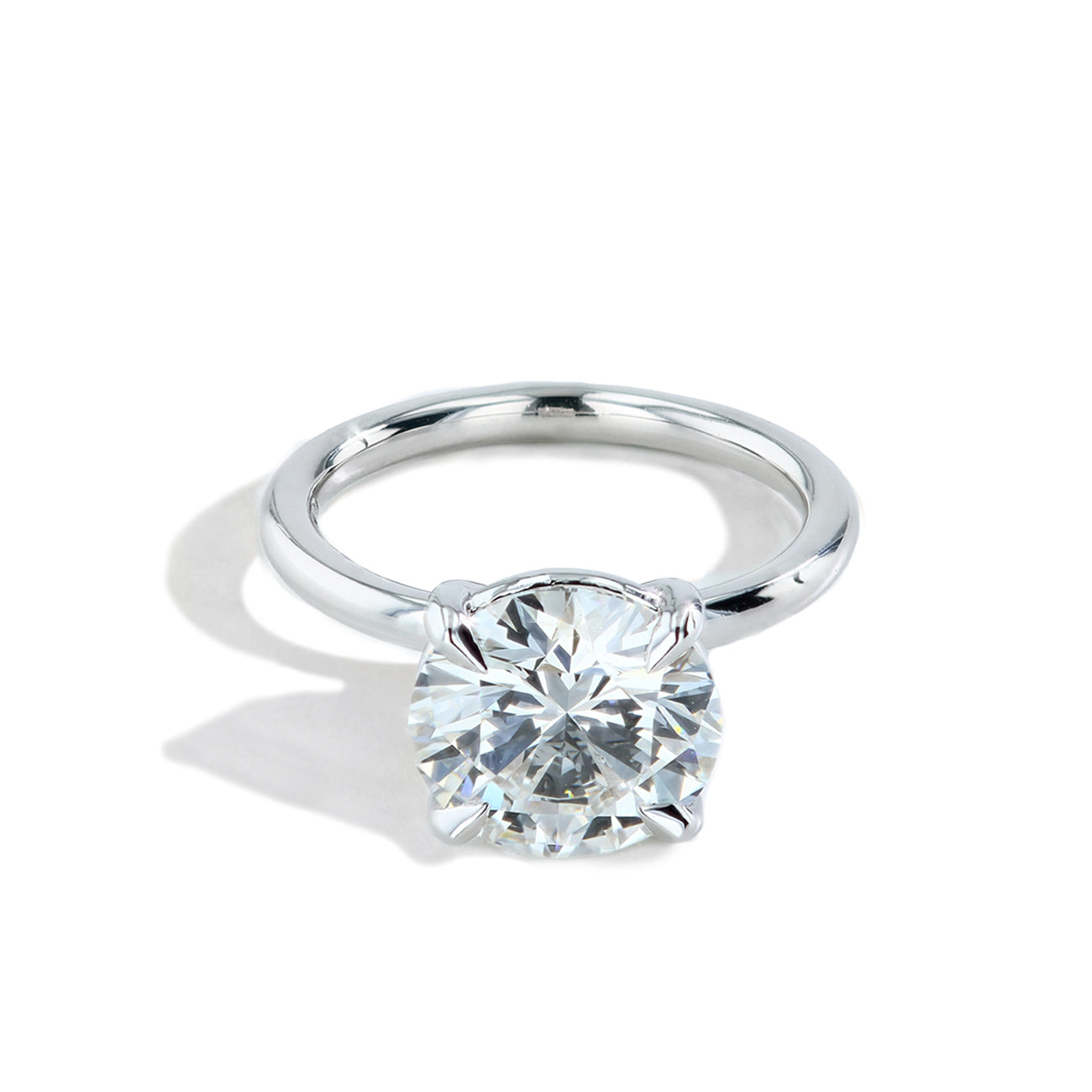 3.83 Carat Single Source™ Diamond Solitaire Engagement Ring