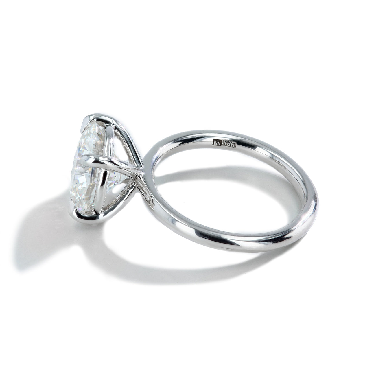 3.83 Carat Single Source™ Diamond Solitaire Engagement Ring