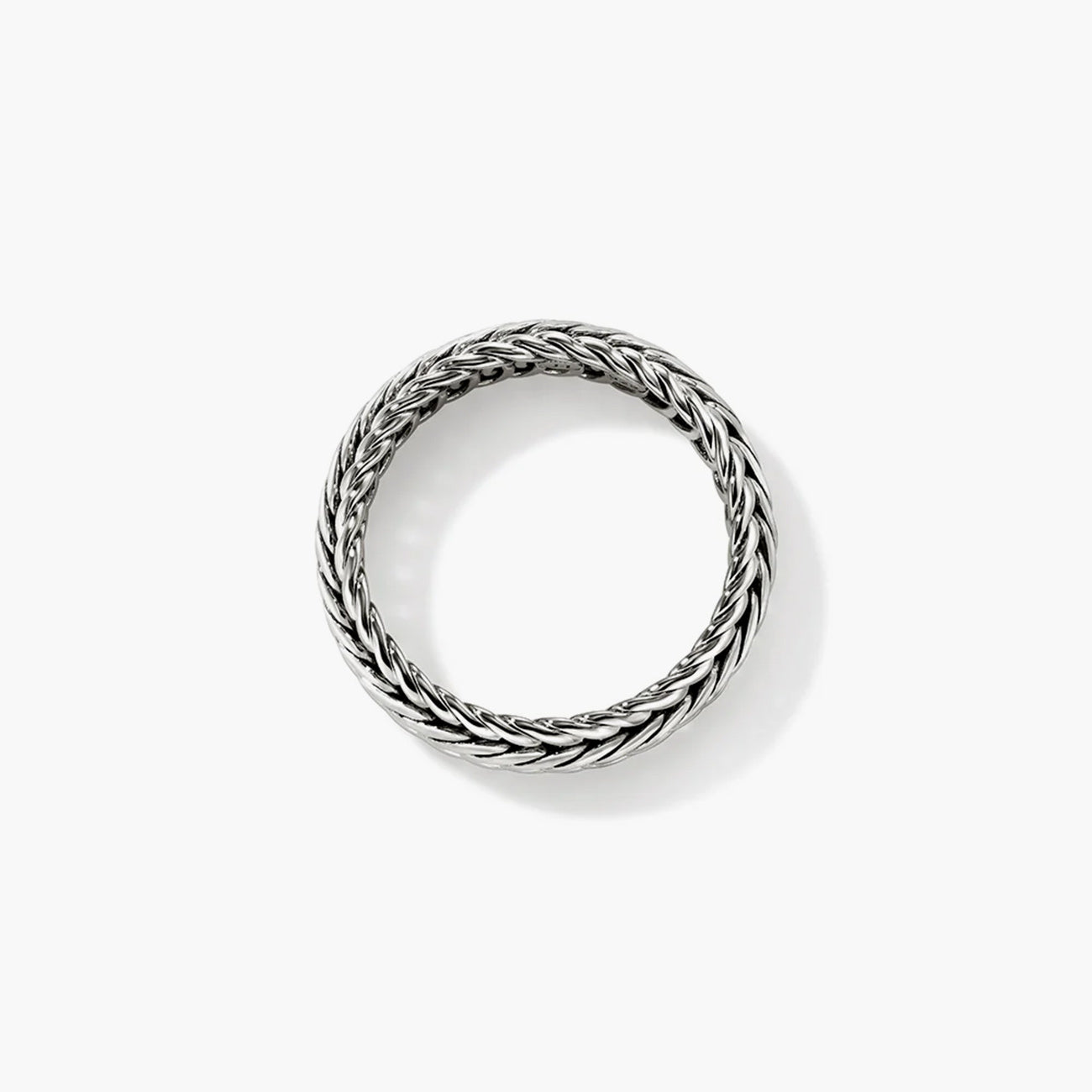 John Hardy Kami Silver Chain Band Ring