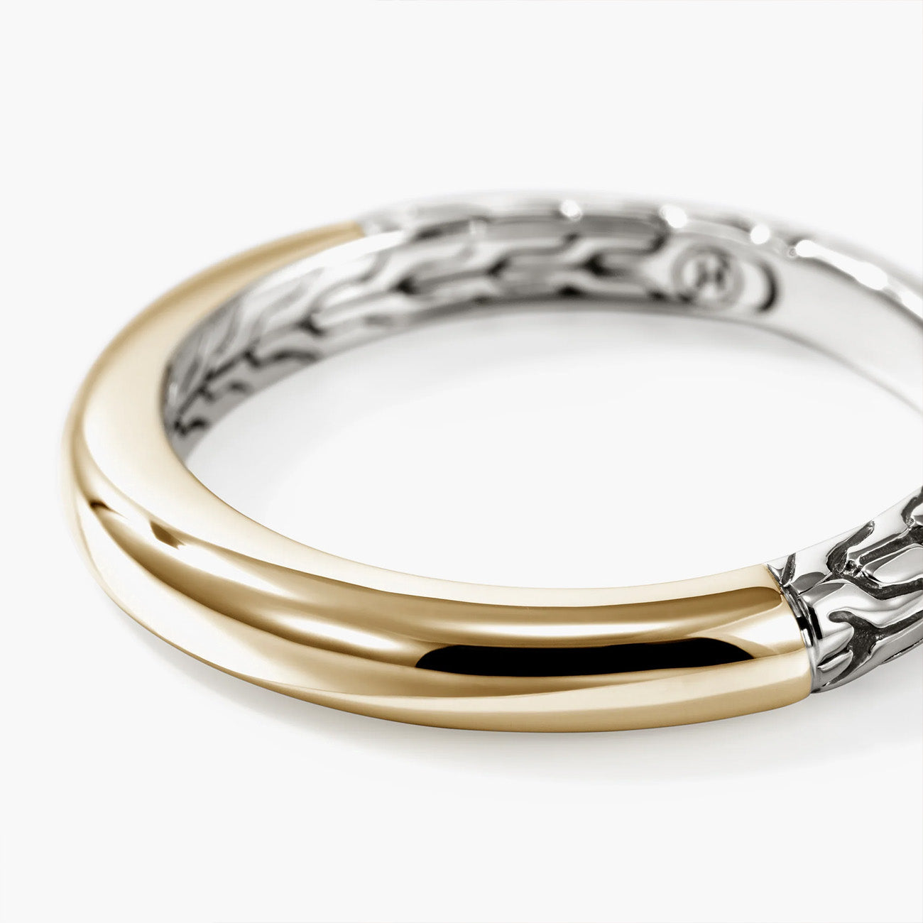 John Hardy Essentials Two-Tone Band Ring