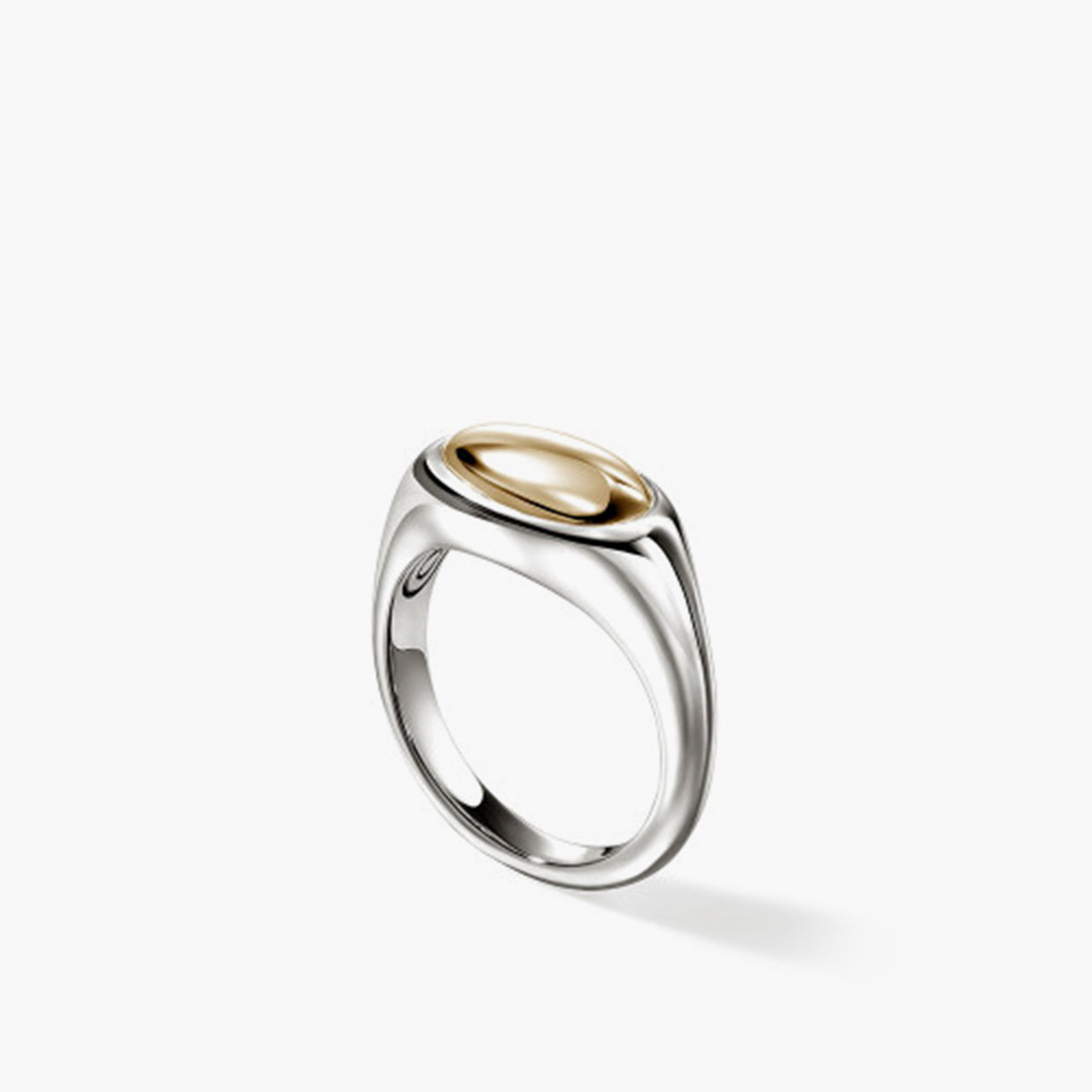 John Hardy Two-Tone Pebble Ring