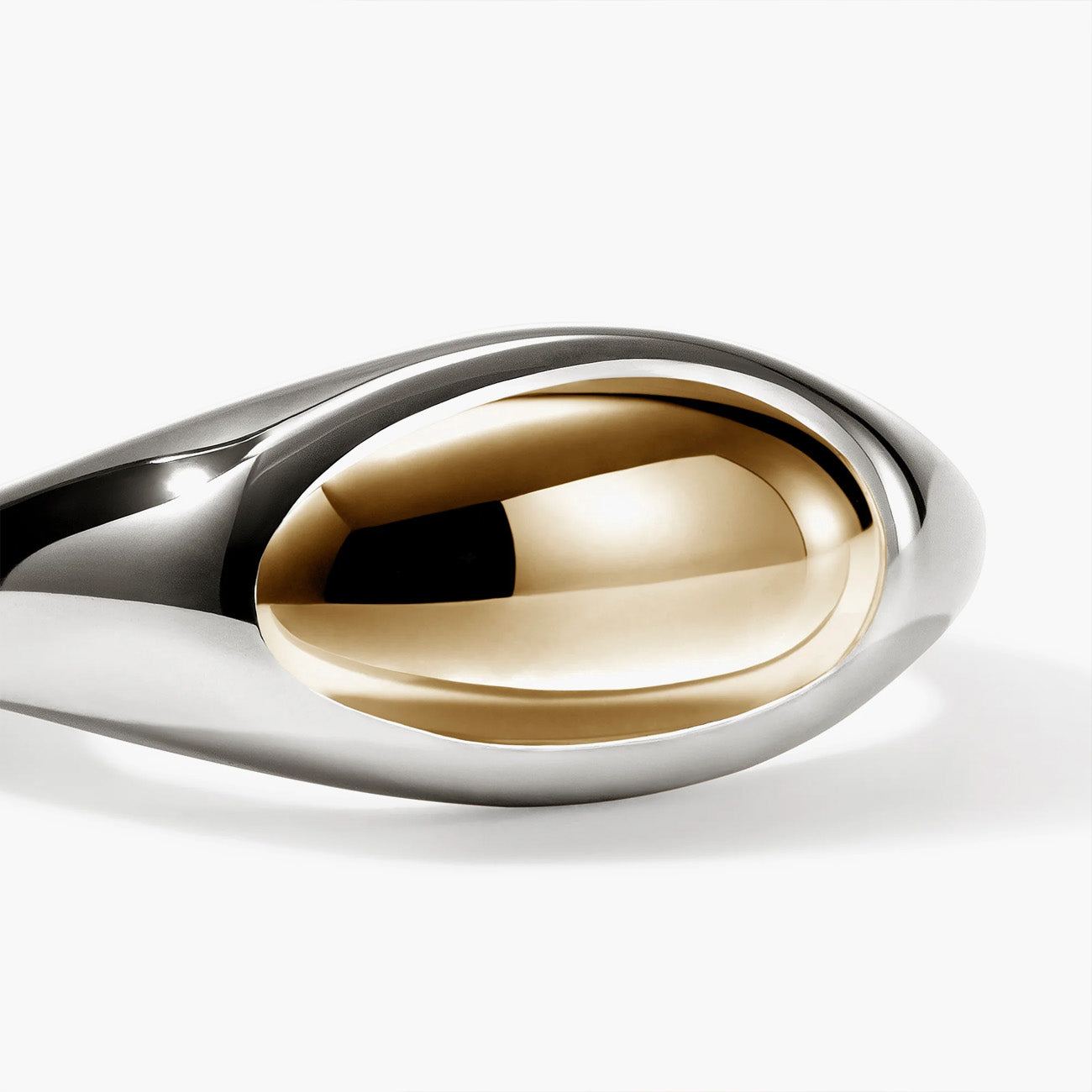 John Hardy Two-Tone Pebble Ring