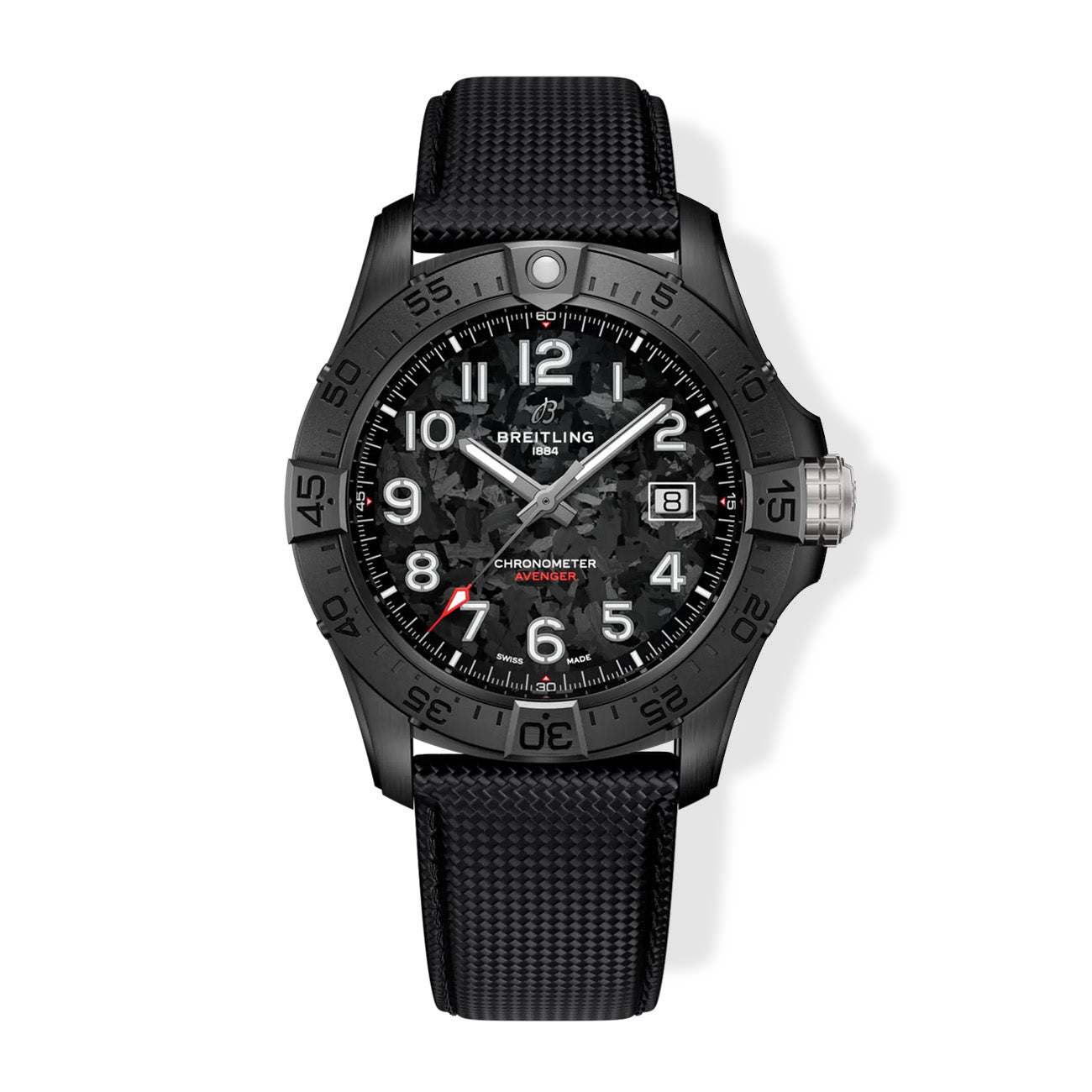 Breitling Avenger Automatic Night Mission Carbon Fiber Dial - 44mm