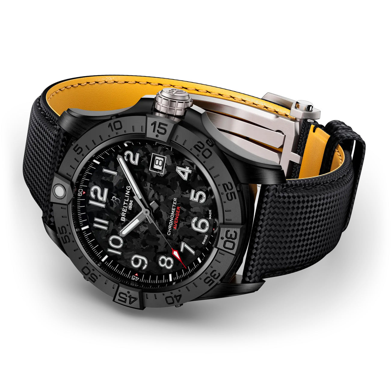 Breitling Avenger Automatic Night Mission Carbon Fiber Dial - 44mm