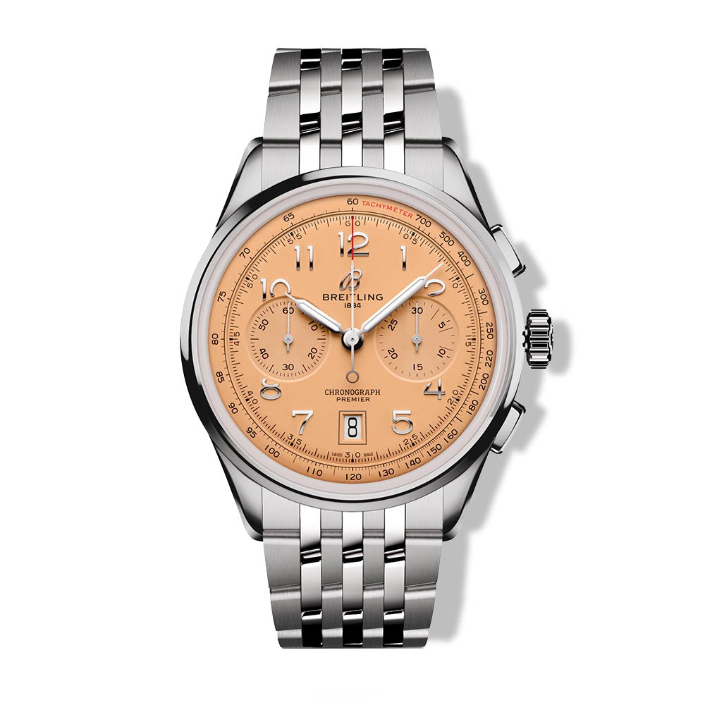 Breitling Premier B01 Chronograph Salmon Dial - 42mm