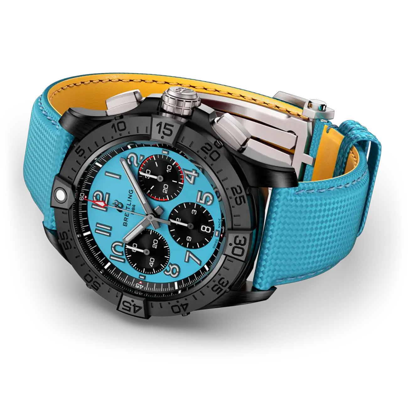 Breitling Avenger B01 42 Turquoise Ceramic Watch