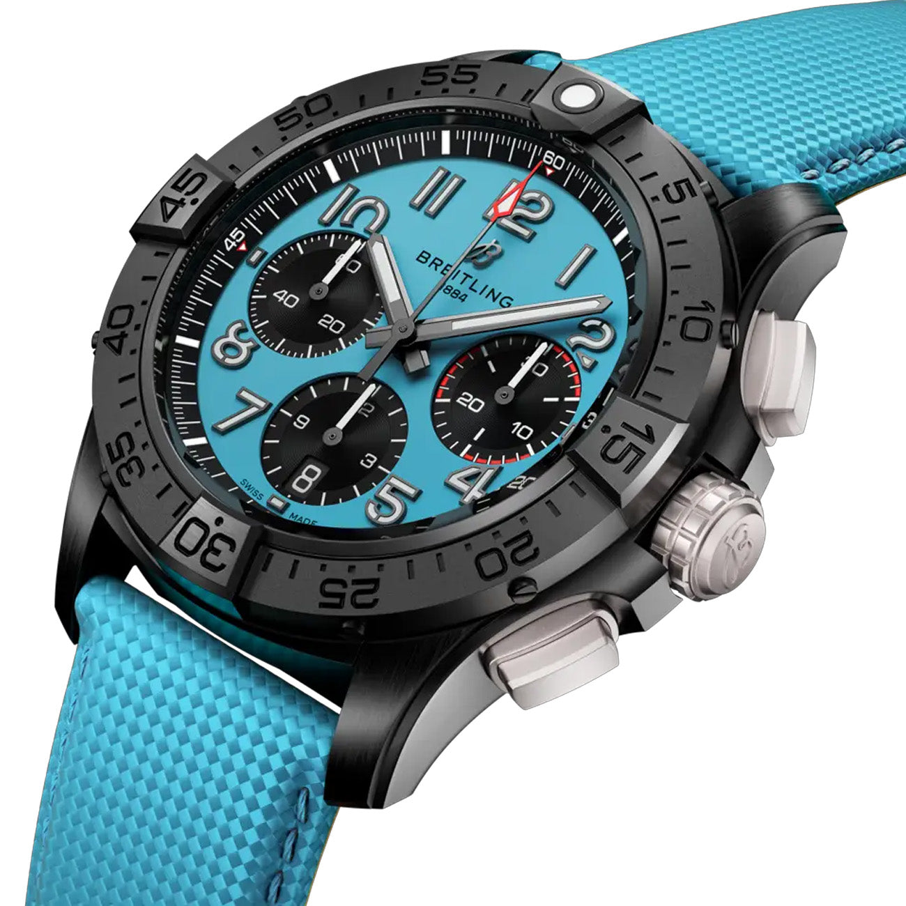 Breitling Avenger B01 42 Turquoise Ceramic Watch