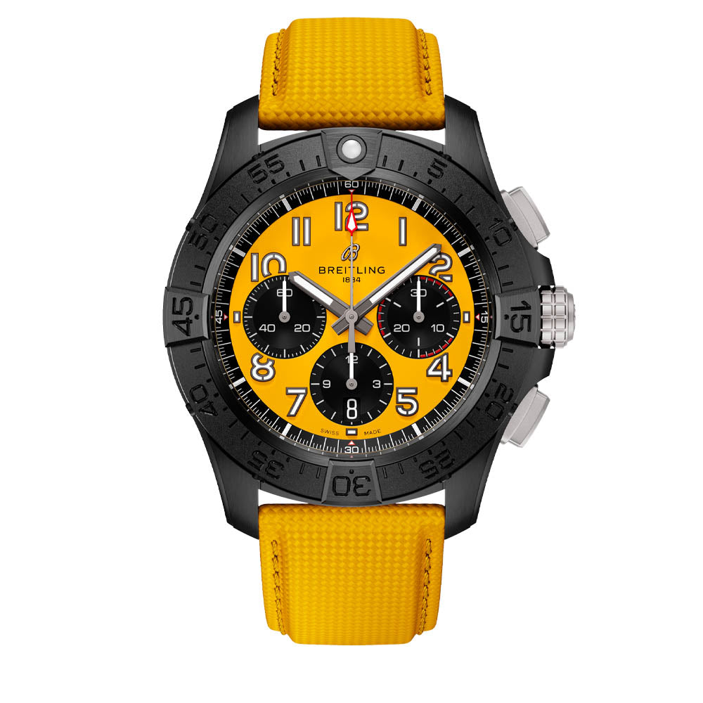 Breitling Avenger B01 Chronograph 44 Night Mission in Yellow