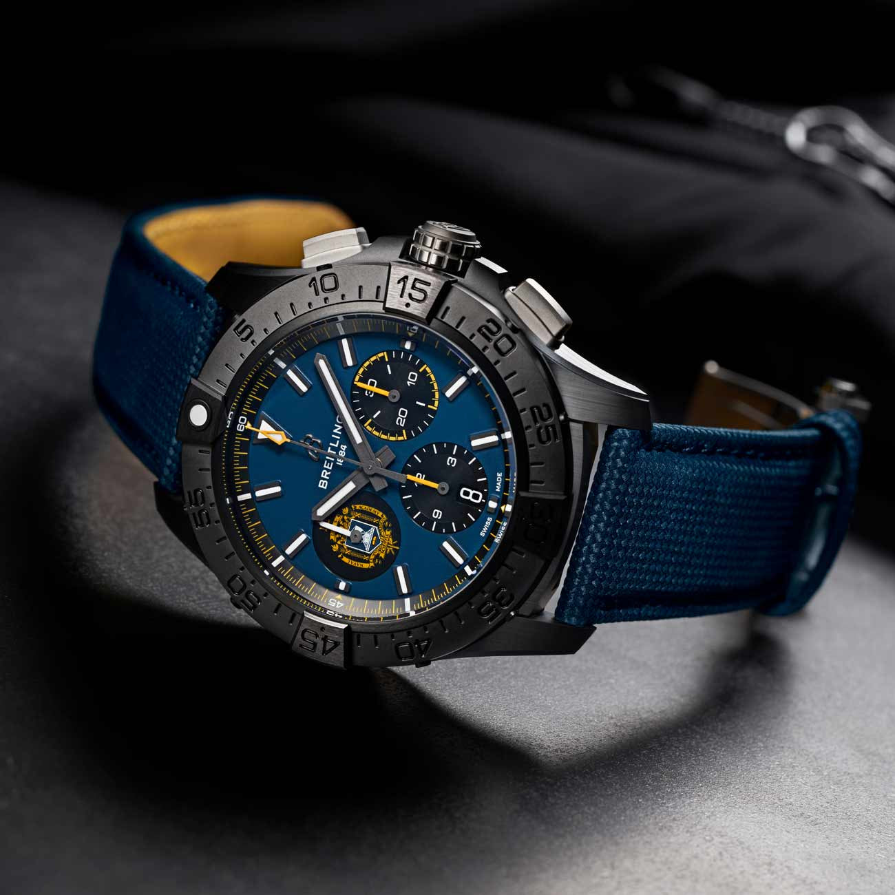 Breitling Avenger Night Mission US Naval Academy - 44mm