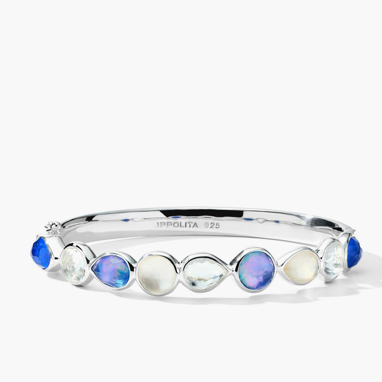 Ippolita Rock Candy Multi Stone Corsica Hinged Bangle