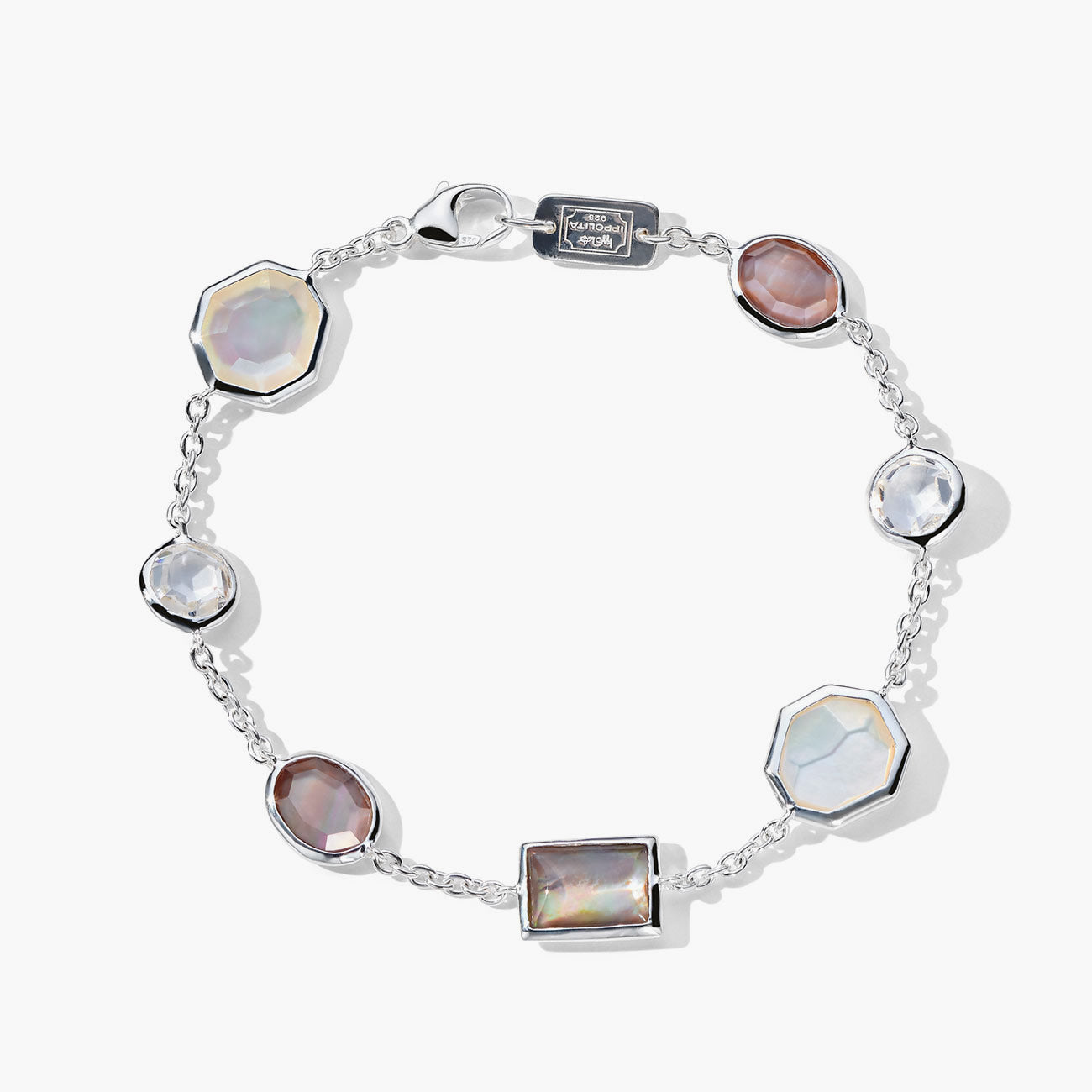 Ippolita Rock Candy Sabbia Mixed-Cut Station Bracelet