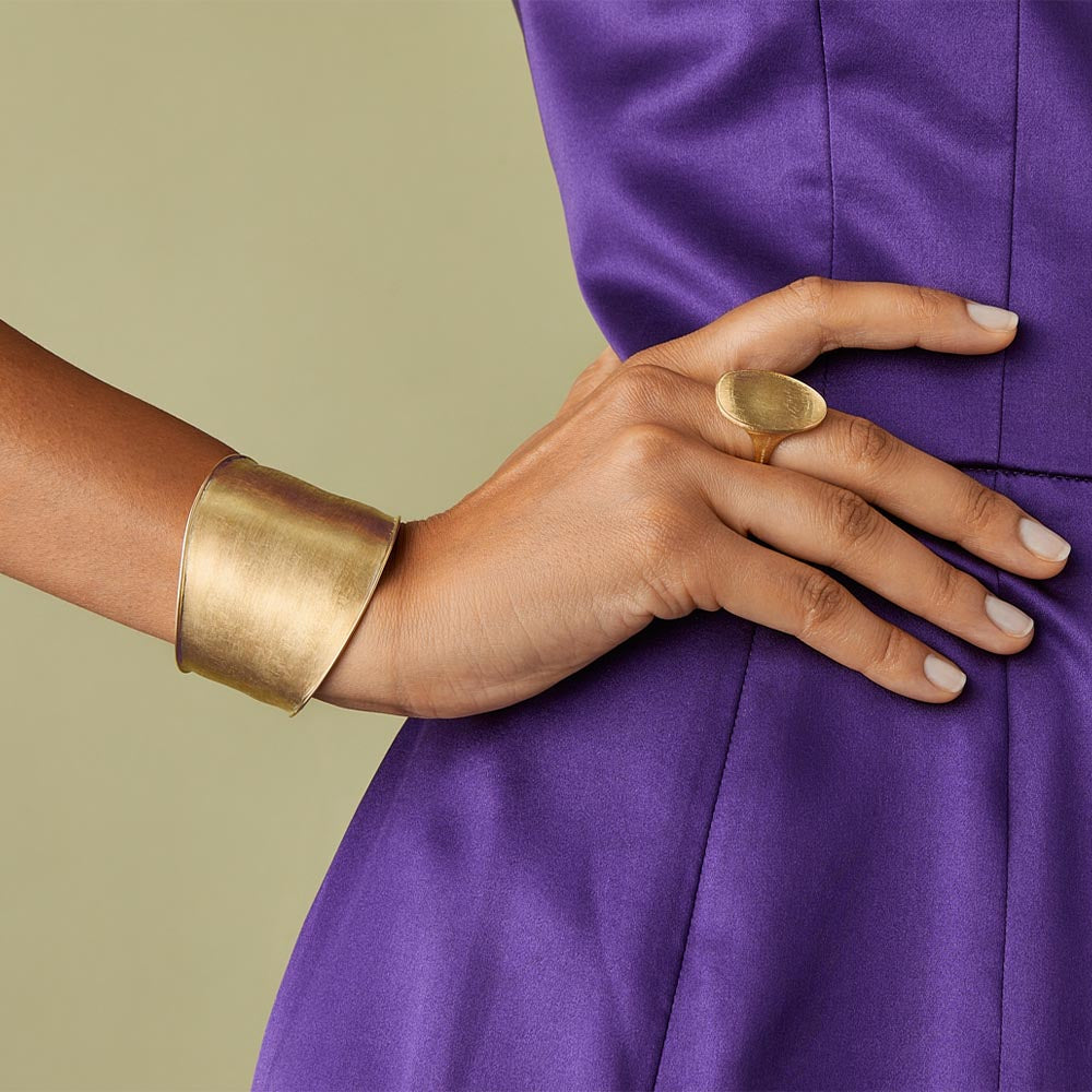 Marco Bicego Lunaria Yellow Gold Cocktail Ring