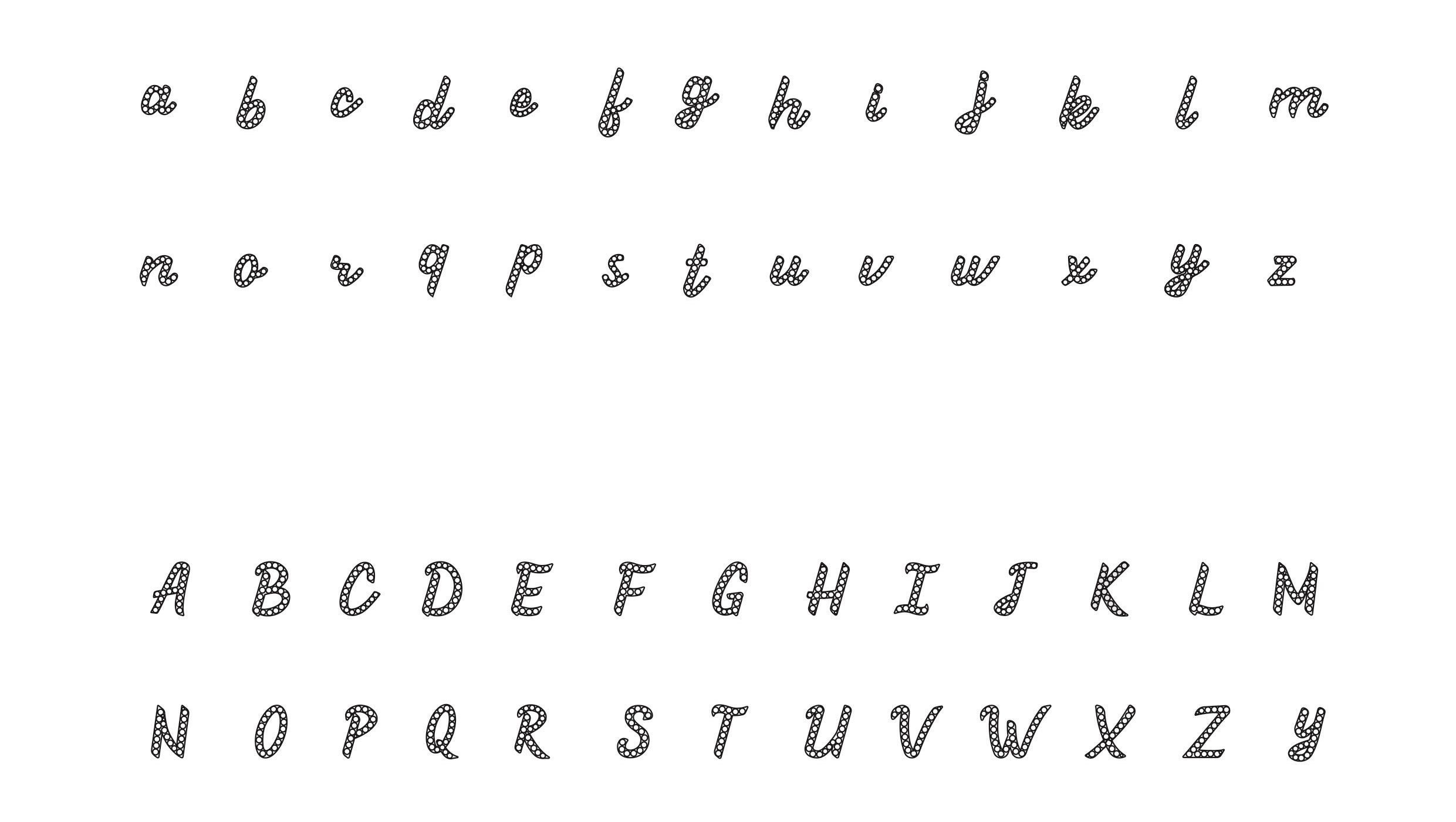 EF Collection Diamond Custom Script Initial Necklace