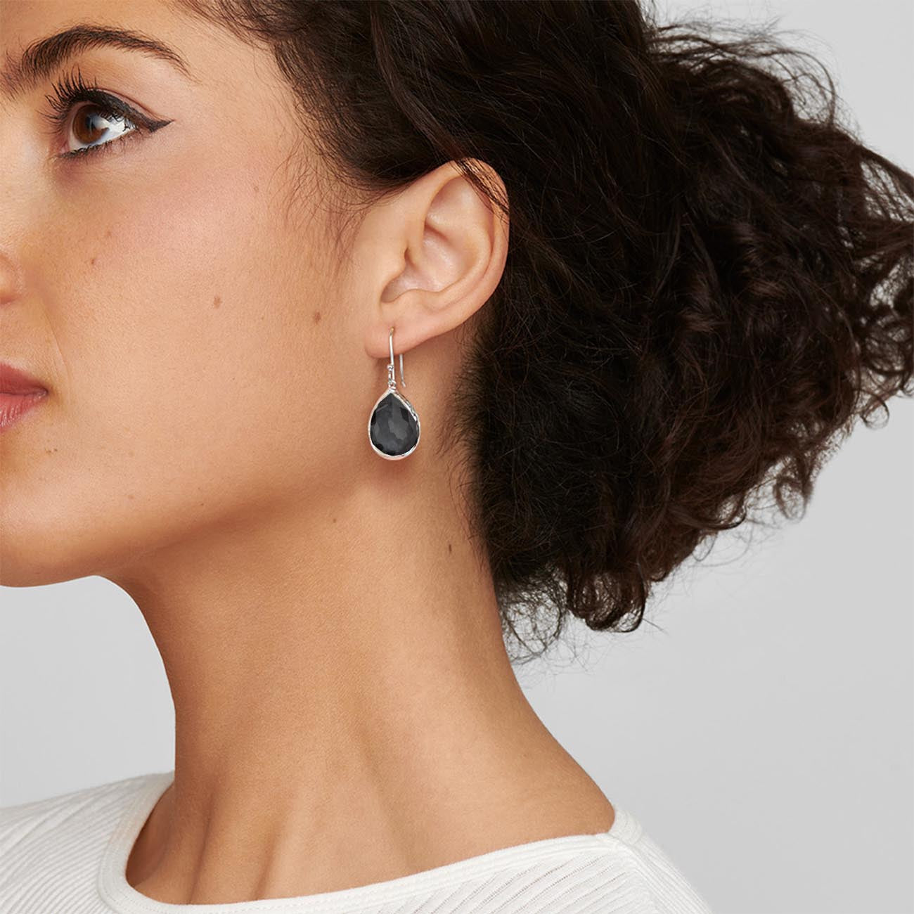 Ippolita Rock Candy Mini Hematite Teardrop Earrings