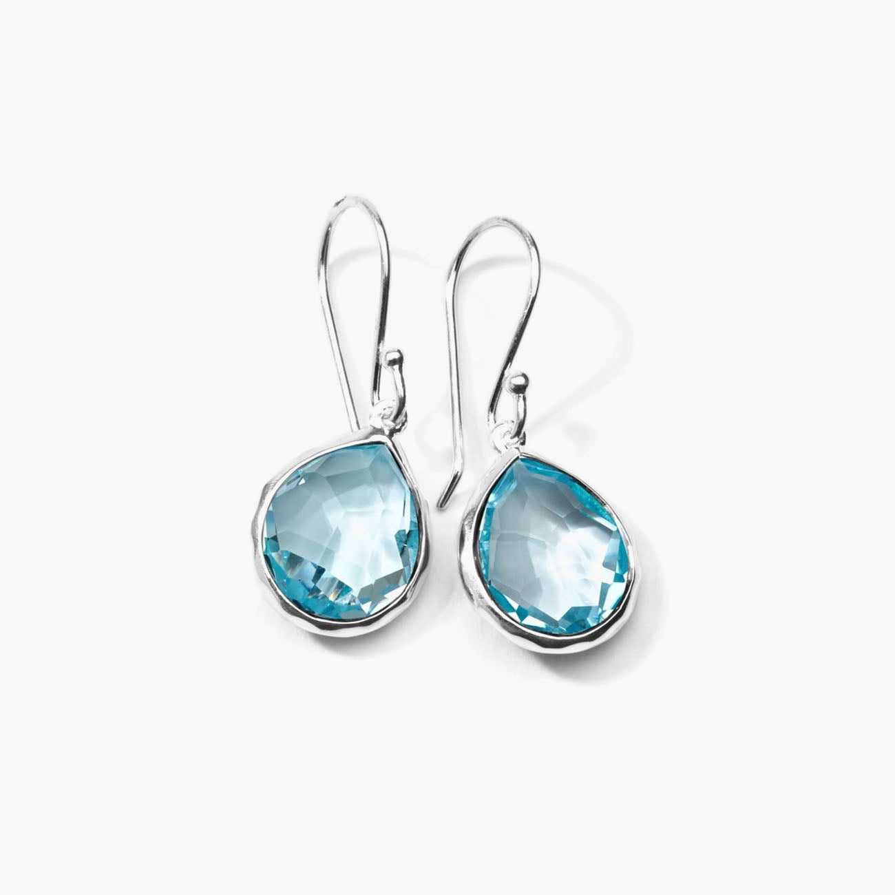 Ippolita Rock Candy Blue Topaz Mini Teardrop Earrings