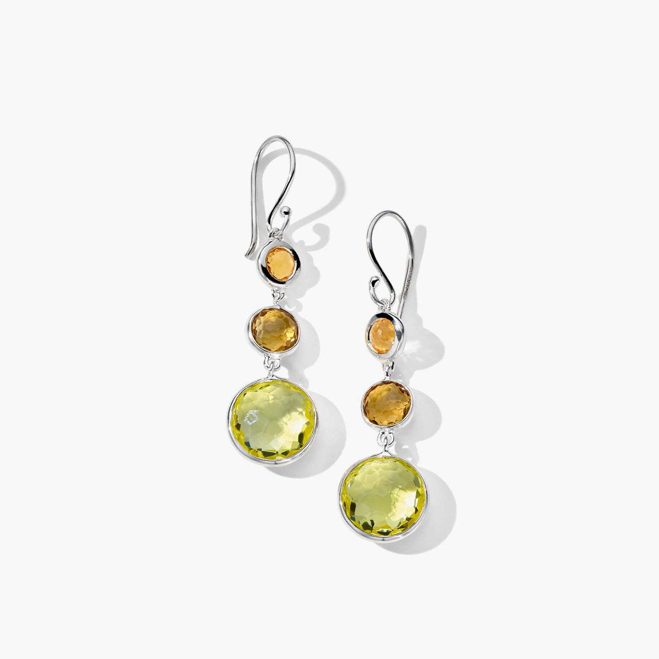 Ippolita Lollipop Lollitini 3-Stone Girasole Drop Earrings