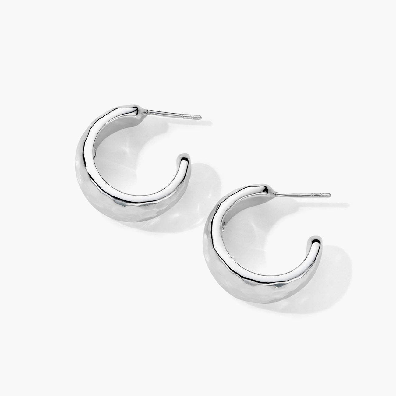 Ippolita Classico #1 Hammered Hoop Earrings