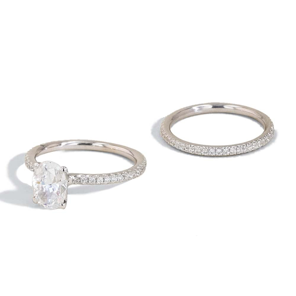 The Solitaire Pavé Set