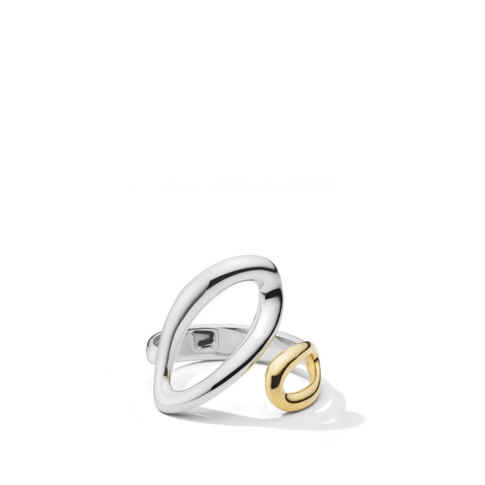 Ippolita Chimera Cherish Two Tone Bypass Ring