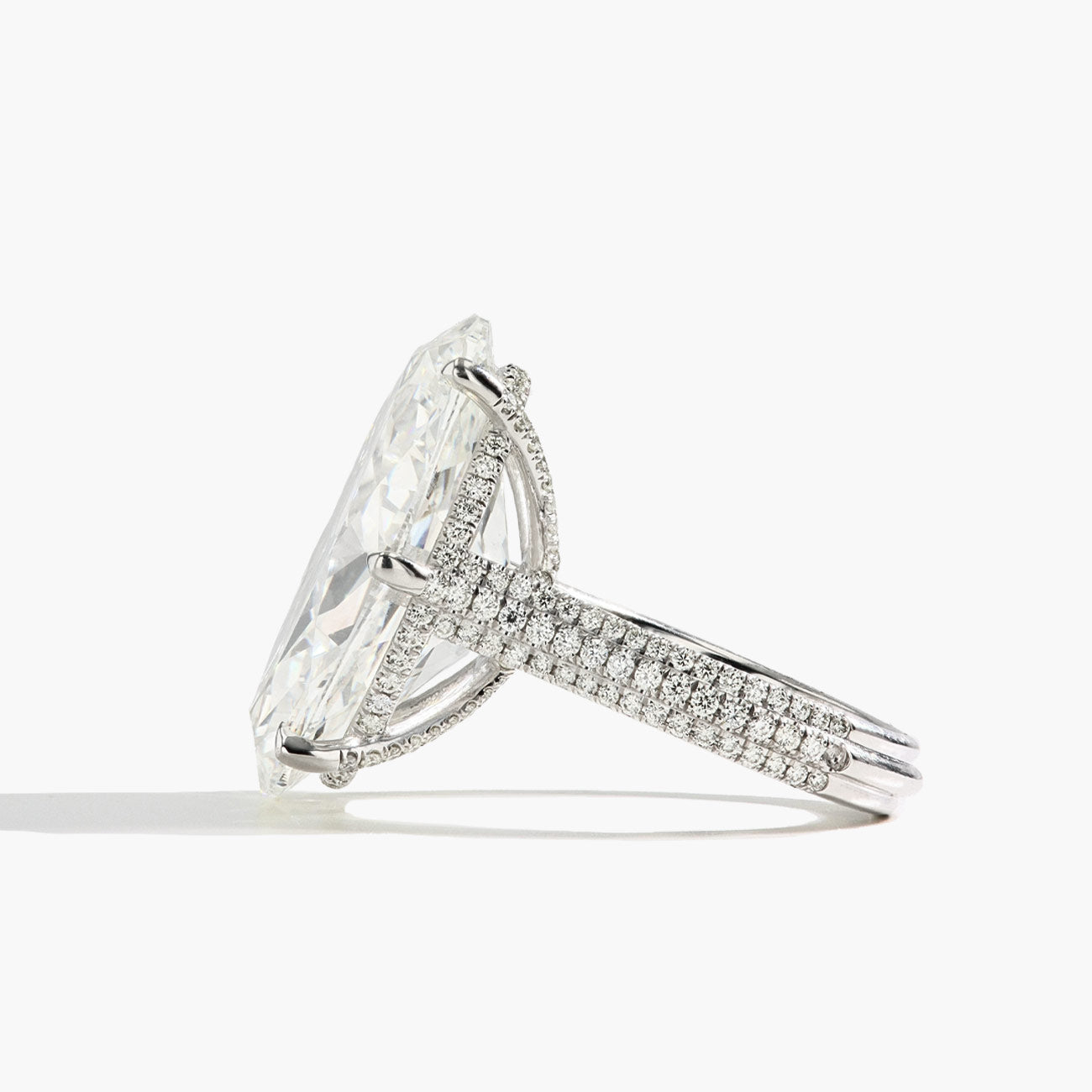 20 Carat Diamond Pave Ring