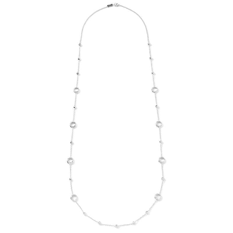 Ippolita Lollipop Clear Quartz Station Necklace
