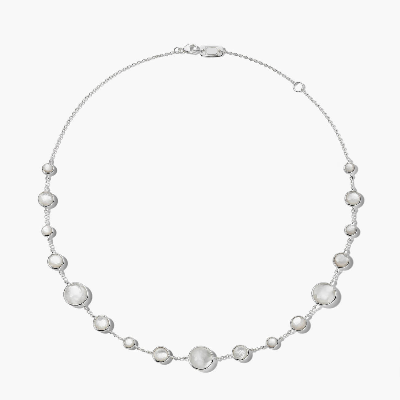 Ippolita Lollipop Collection Lollitini Short Mother of Pearl Necklace in Sterling Silver