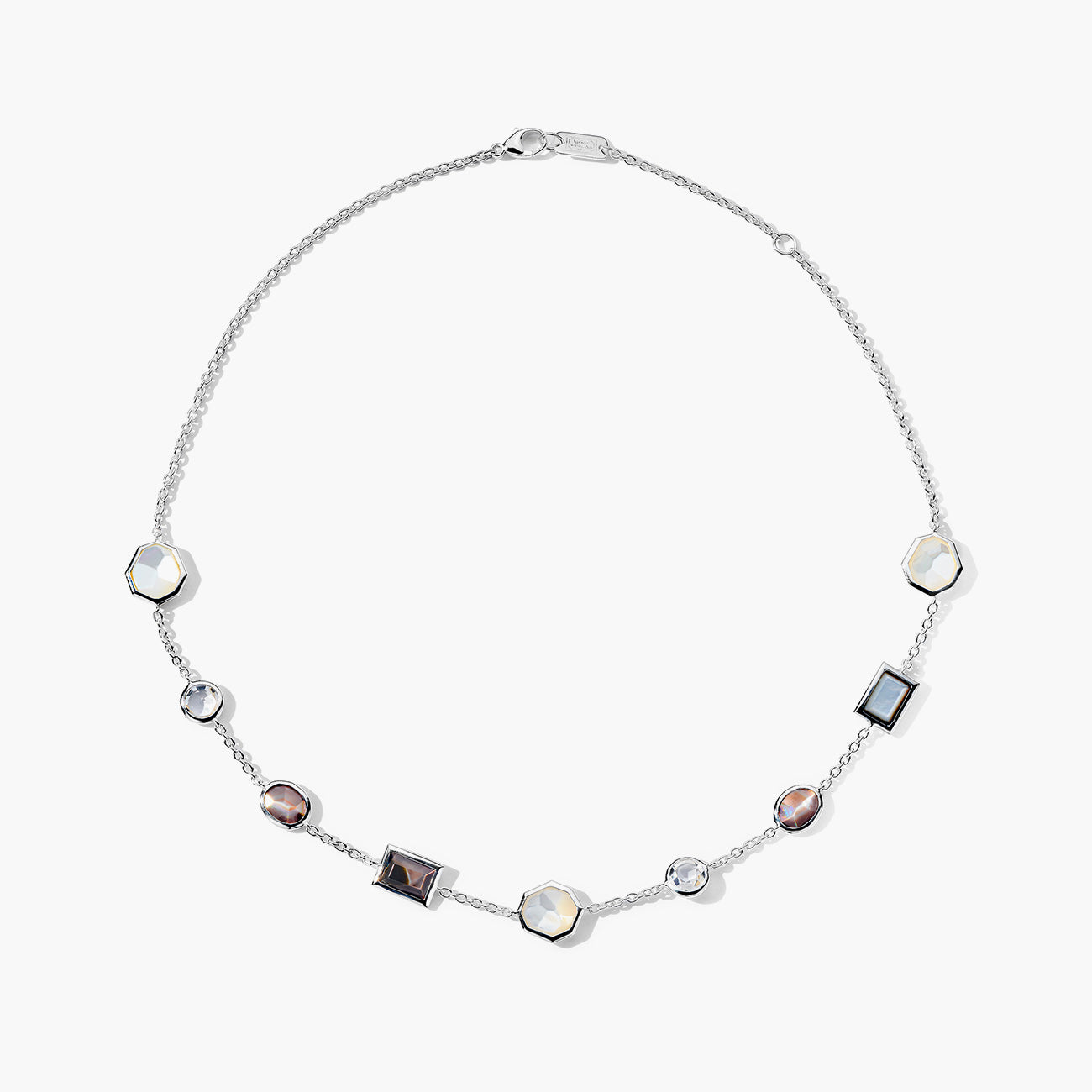 Ippolita Rock Candy Sabbia Mixed-Cut Station Necklace