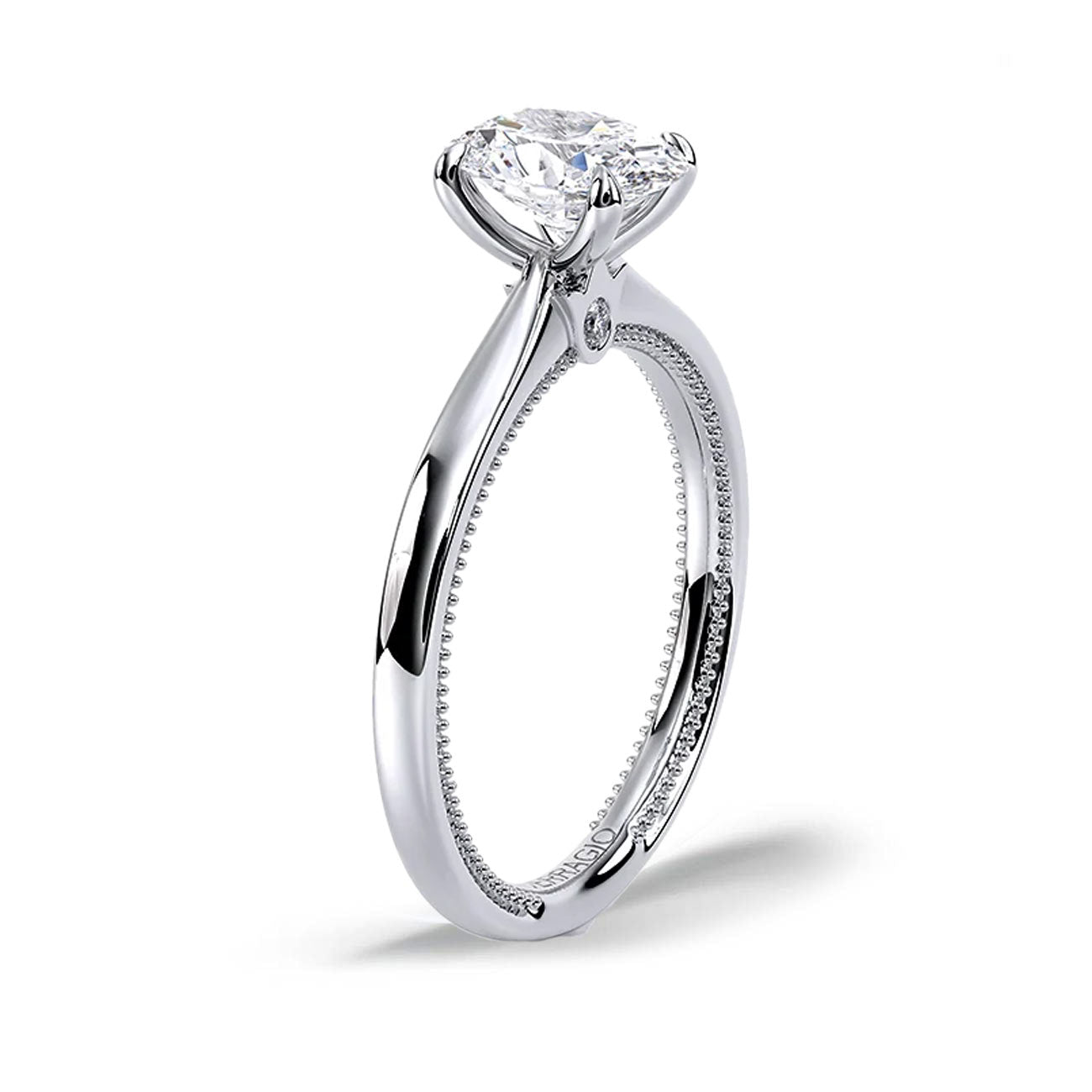 Verragio Renaissance Oval Solitaire Engagement Ring Setting