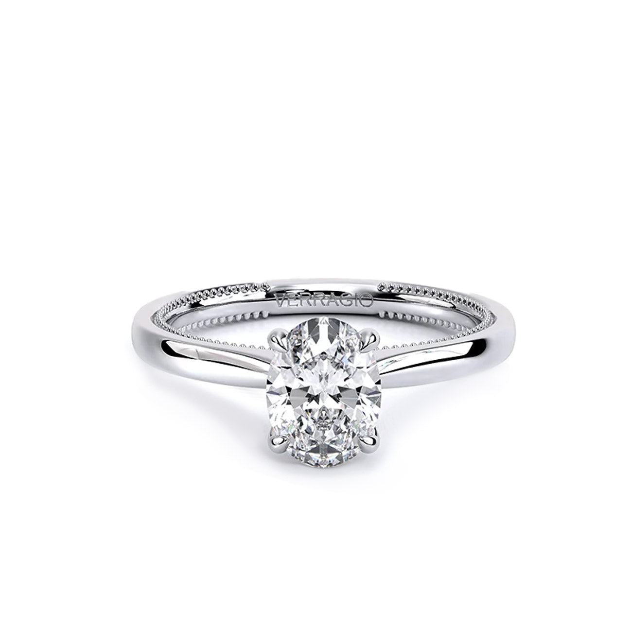 Verragio Renaissance Oval Solitaire Engagement Ring Setting