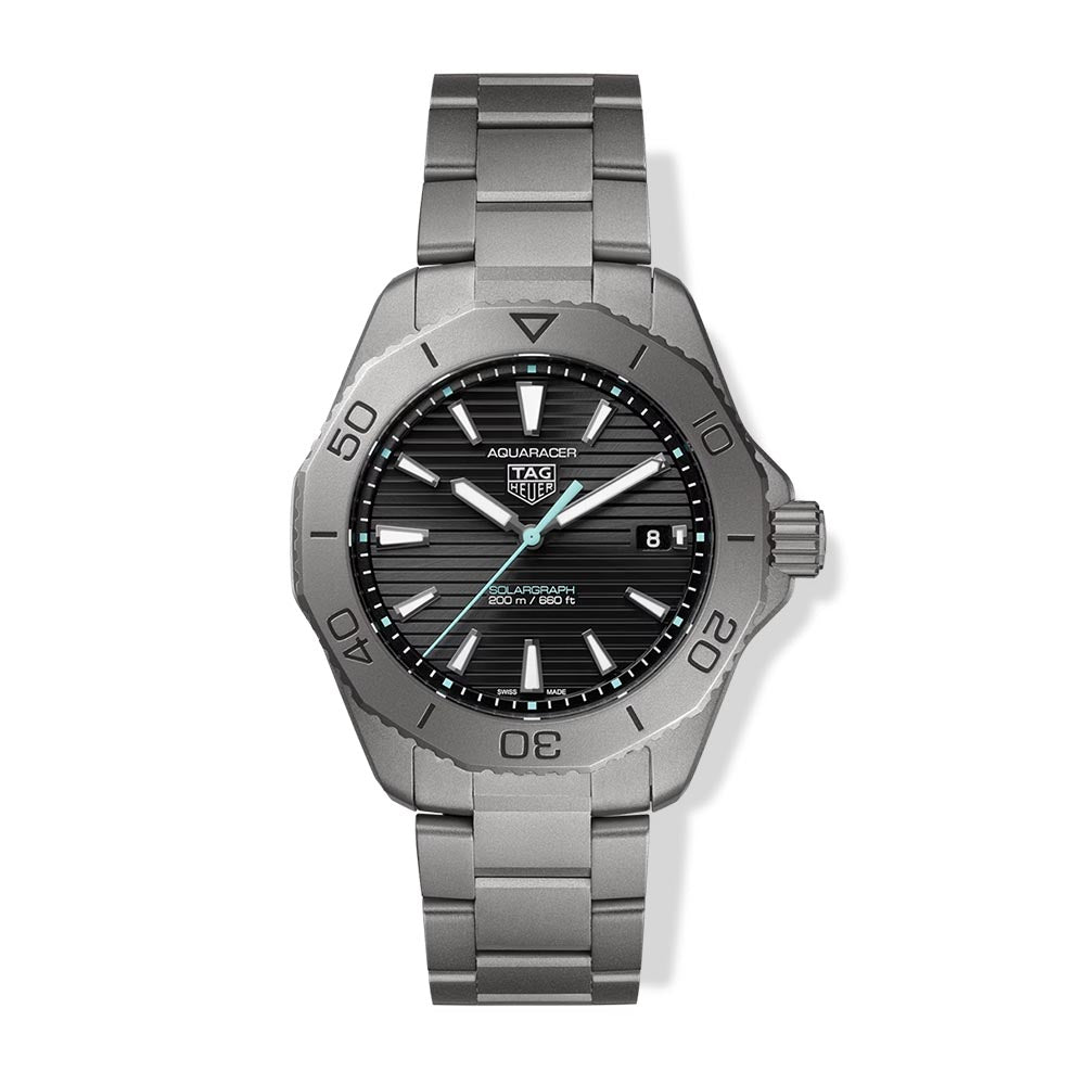 TAG Heuer Aquaracer Professional 200 Titanium Solargraph - 40mm
