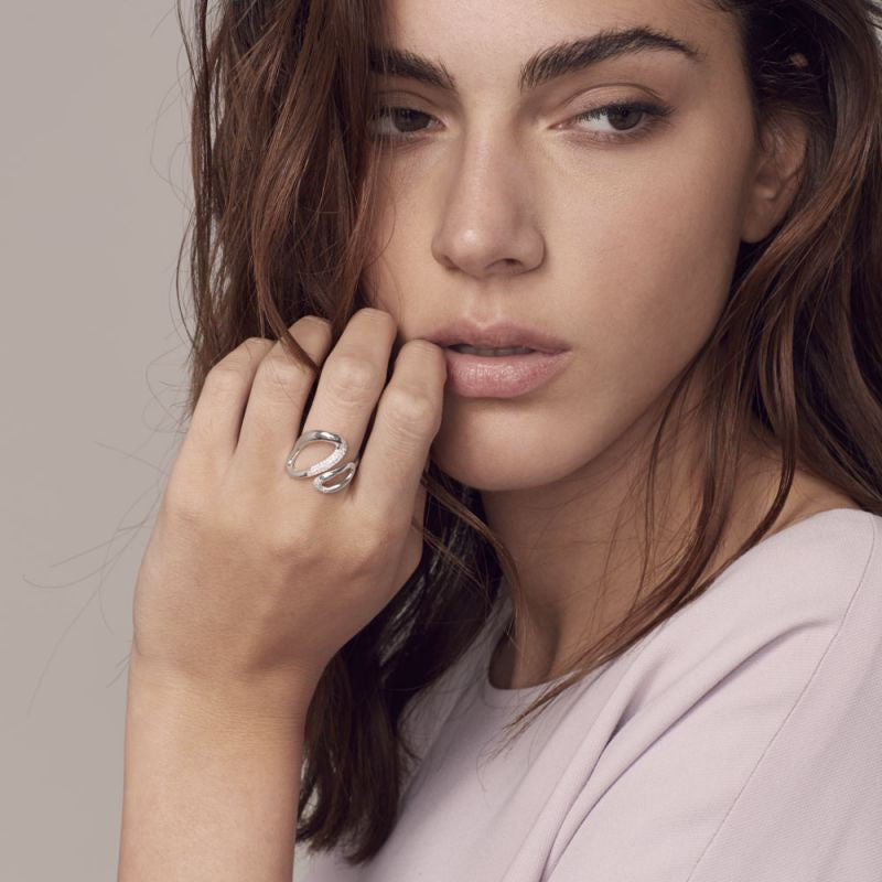 Ippolita Classico Cherish Silver Bypass Ring