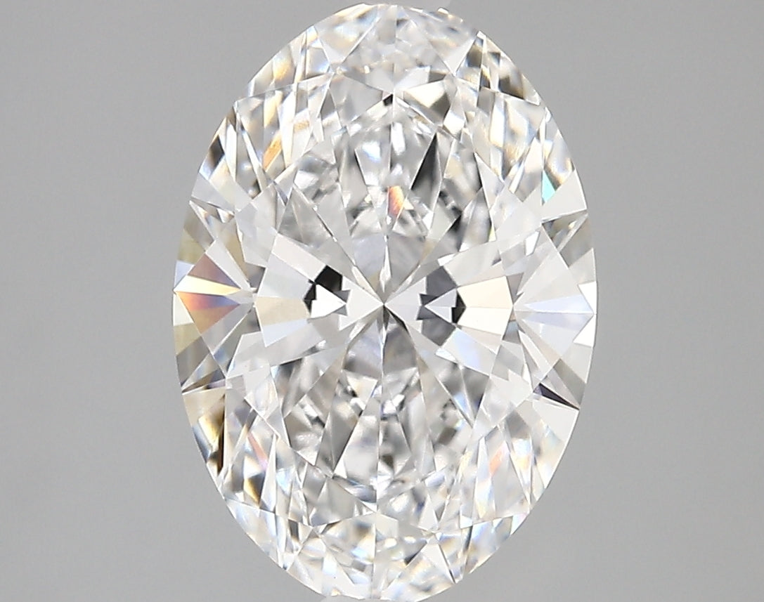 Diamond Lab Grown Oval 3.35ct VVS2
