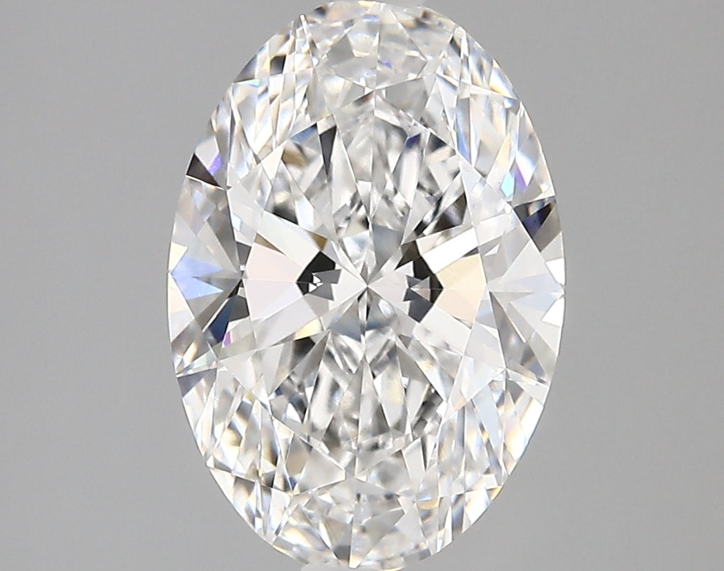 Diamond Lab Grown Oval 3.12ct VVS2
