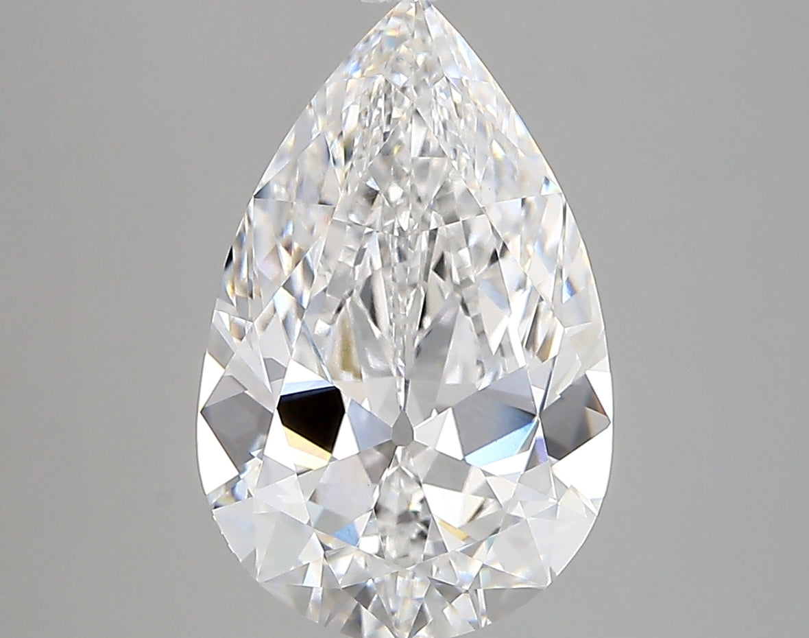 Diamond Lab Grown Pear 3.60ct VVS2