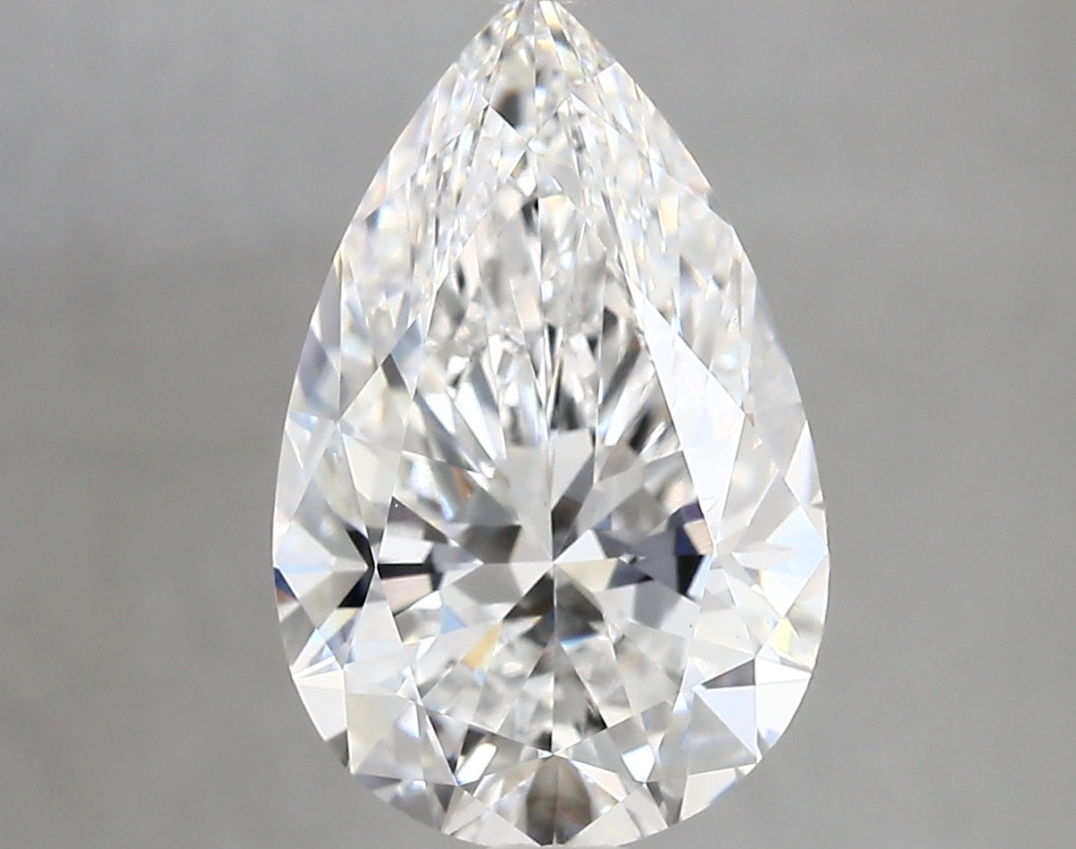 Diamond Lab Grown Pear 4.08ct VVS2