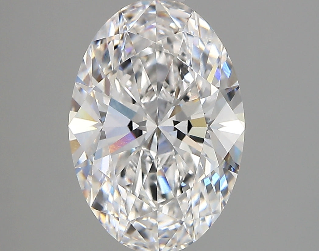 Diamond Lab Grown Oval 3.05ct VVS2